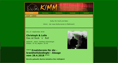 Desktop Screenshot of kimm.at
